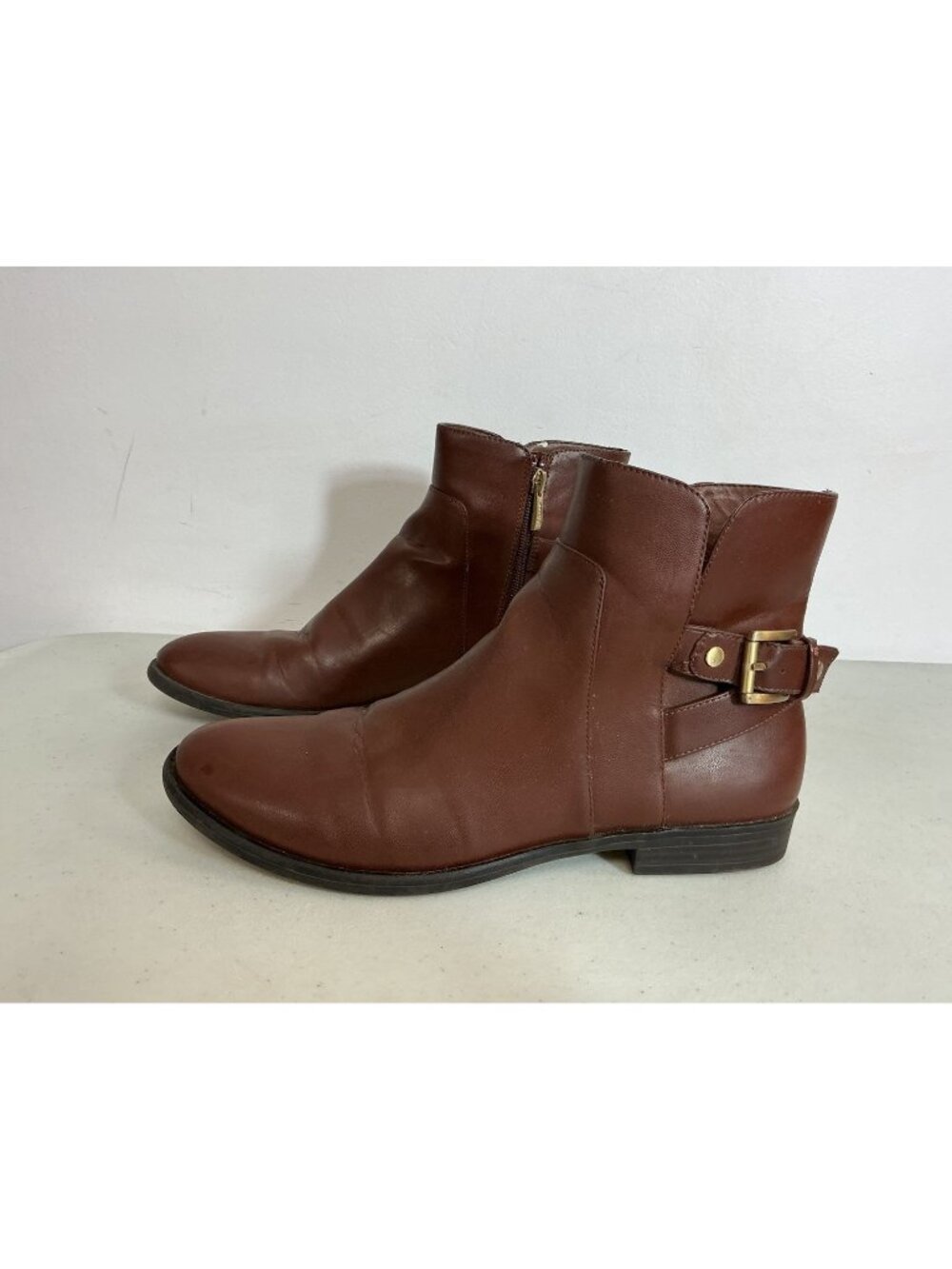 Bass Brown Ankle Boots Womens 9